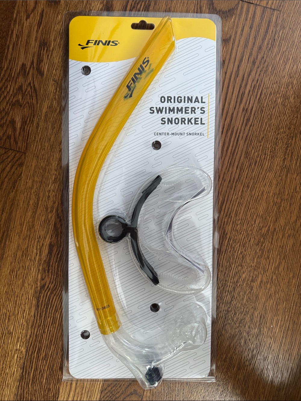 Finis Yellow Original Swimmer's Snorkel - Center-Mount